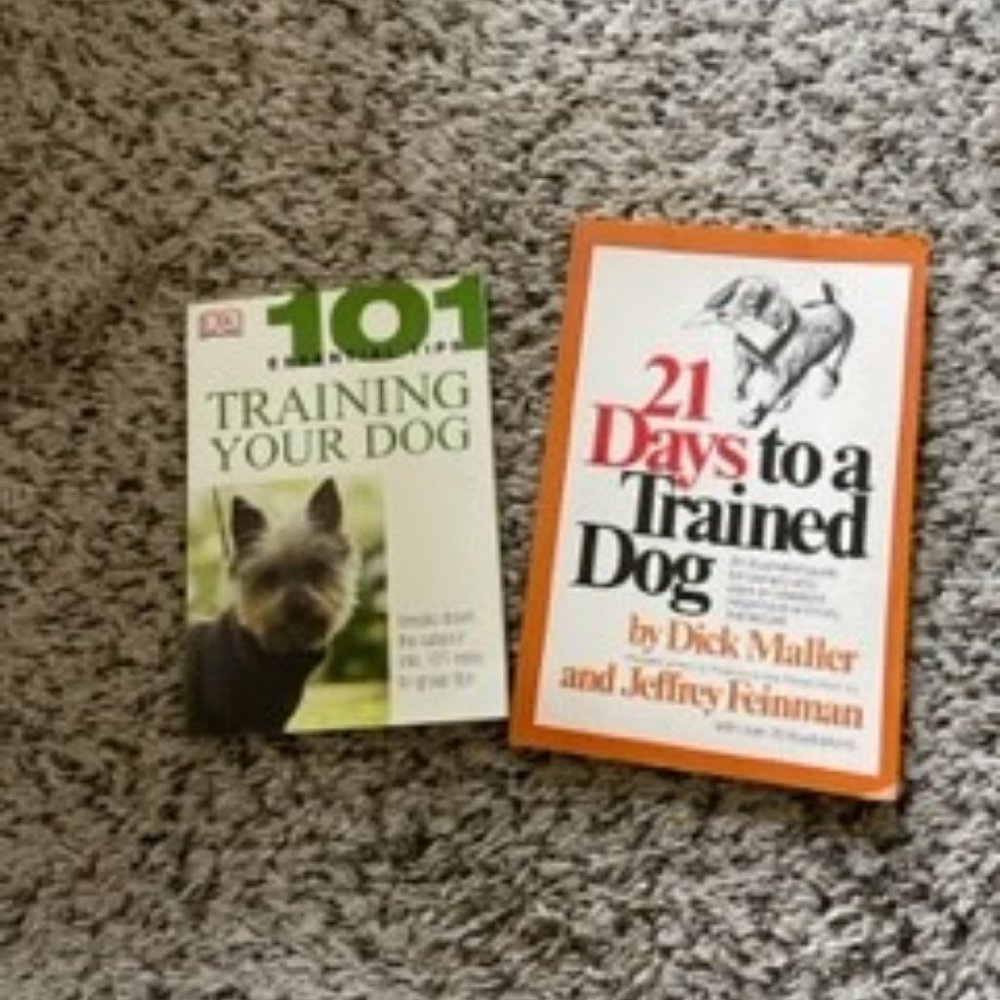 2 dog training books